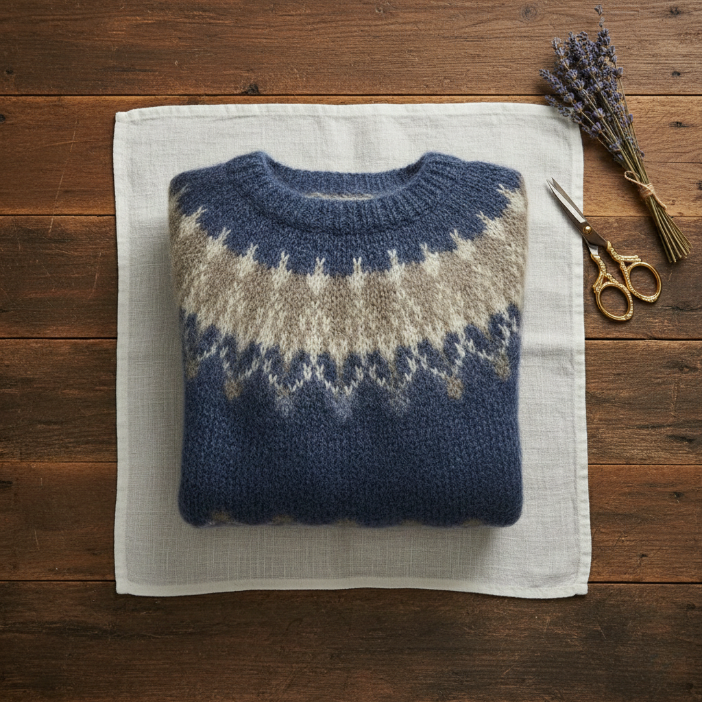 Elowyn | Nordic Pattern Jumper