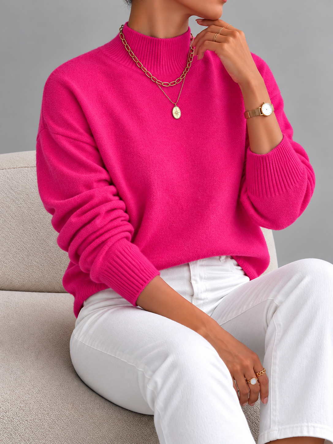 Arabella | Roll-Neck Jumper