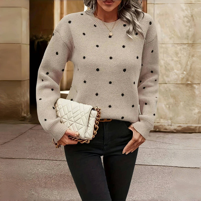 Ophelia - Classic Dotted Sweater