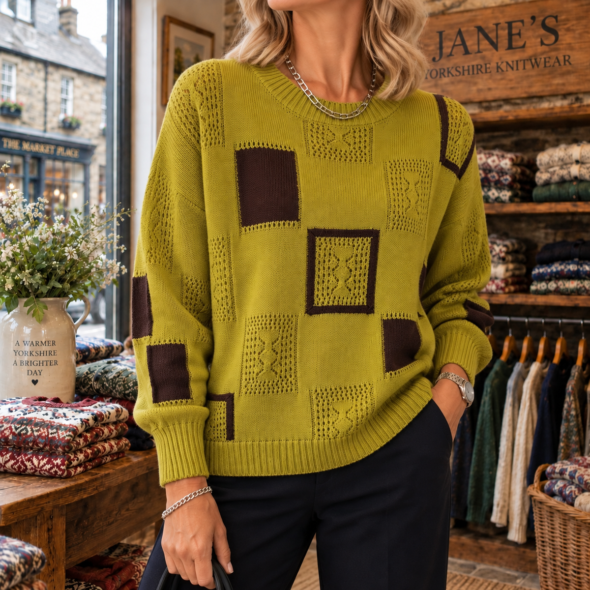 Aurelia | Openwork Knit Jumper