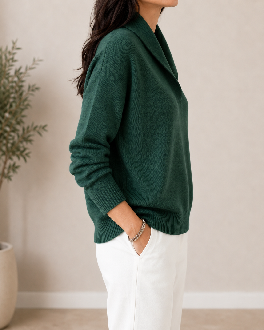Dorothy V-Neck Knit Jumper