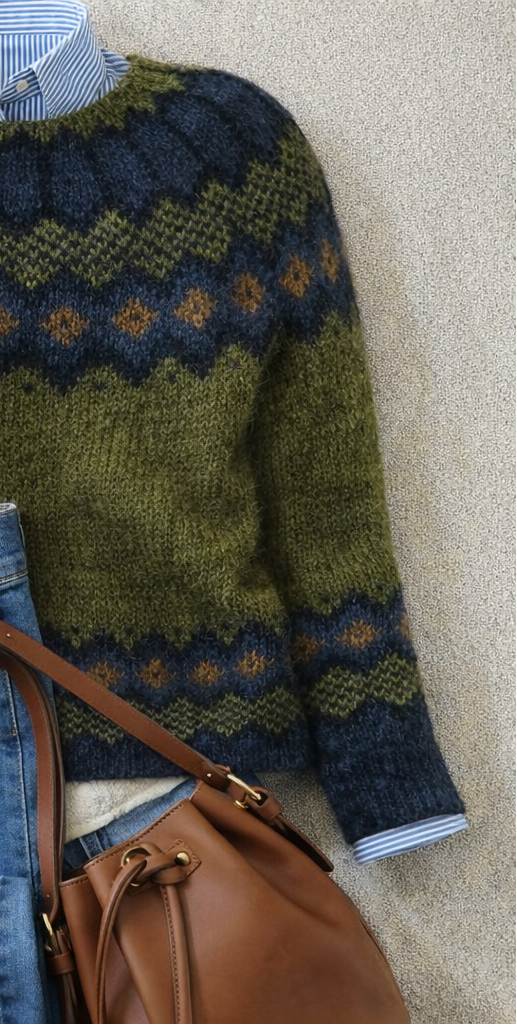 Elsie | Heritage Nordic Knit Jumper