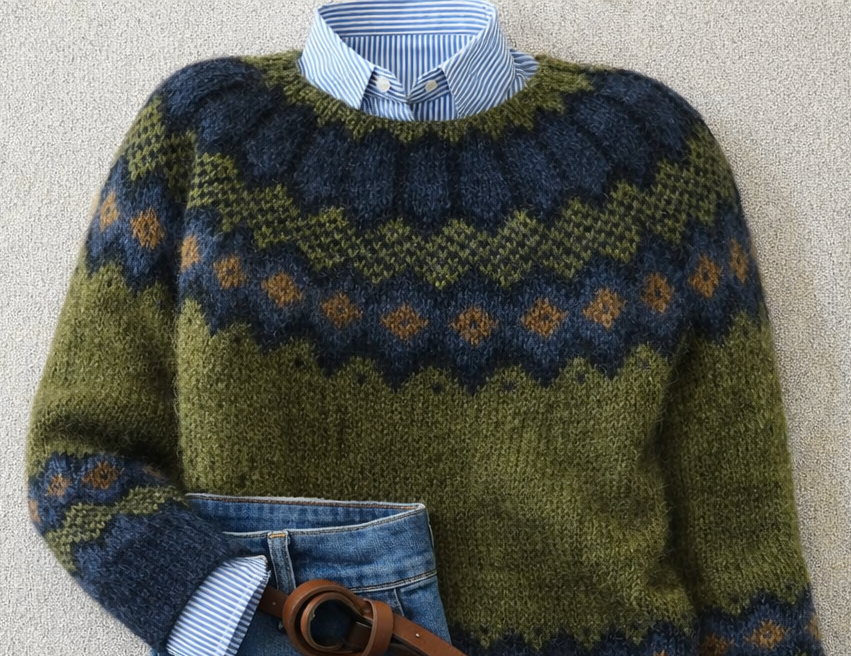 Elsie | Heritage Nordic Knit Jumper