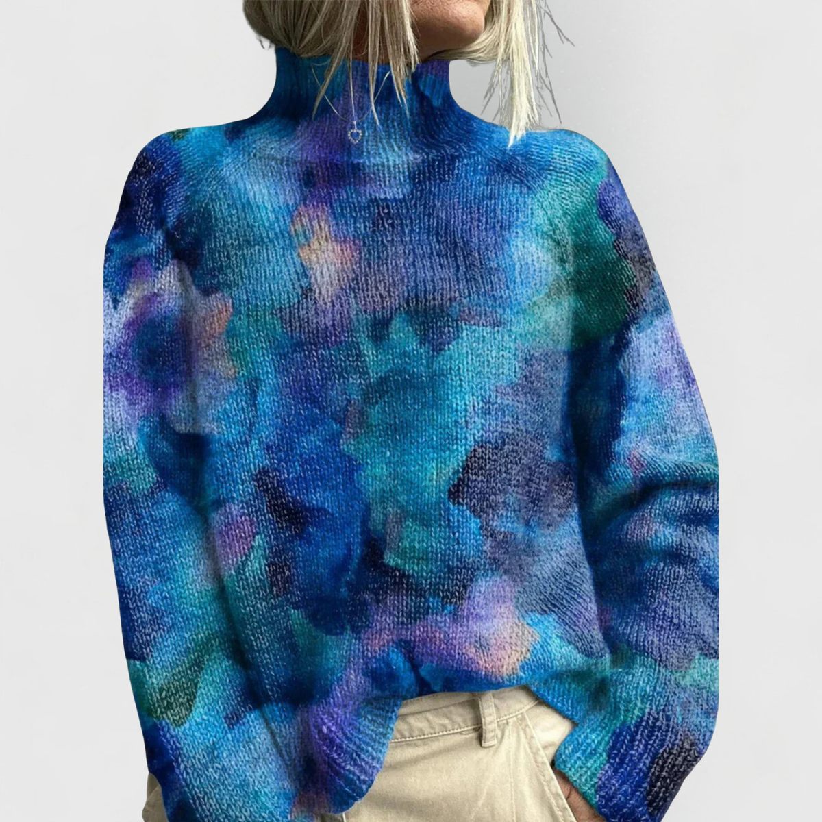 Margaret | Nature-Print Knit Jumper – Jane's Yorkshire