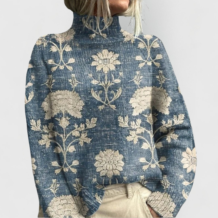 Margaret | Nature-Print Knit Jumper – Jane's Yorkshire