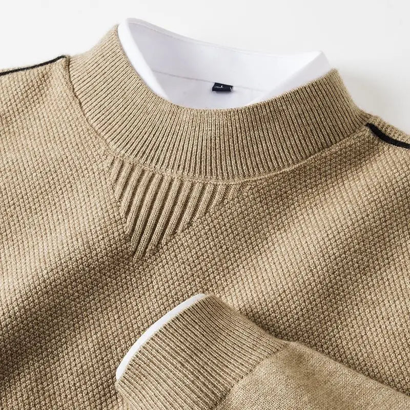 Albert Textured Knit Jumper