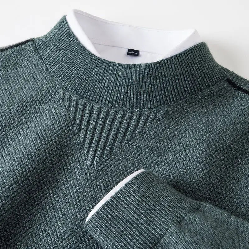 Albert Textured Knit Jumper