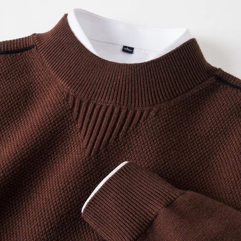 Albert Textured Knit Jumper