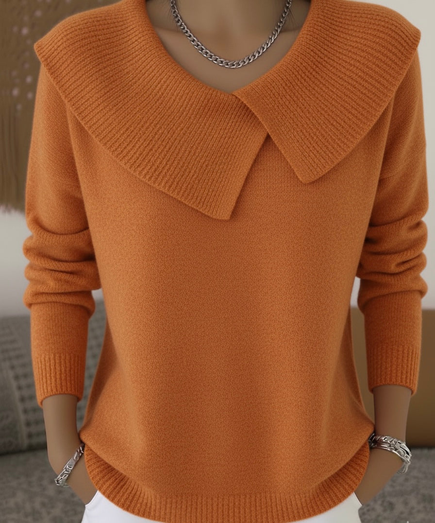 Sylvie | Draped-Neck Jumper