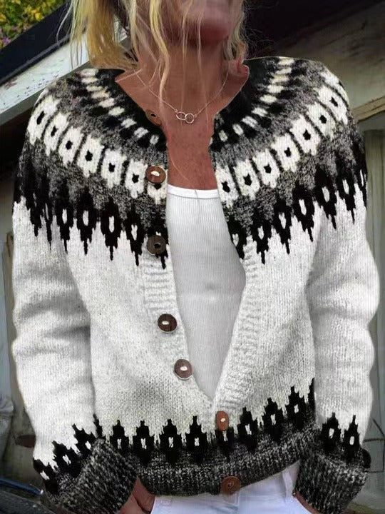 Alexa | vintage icelandic cardigan