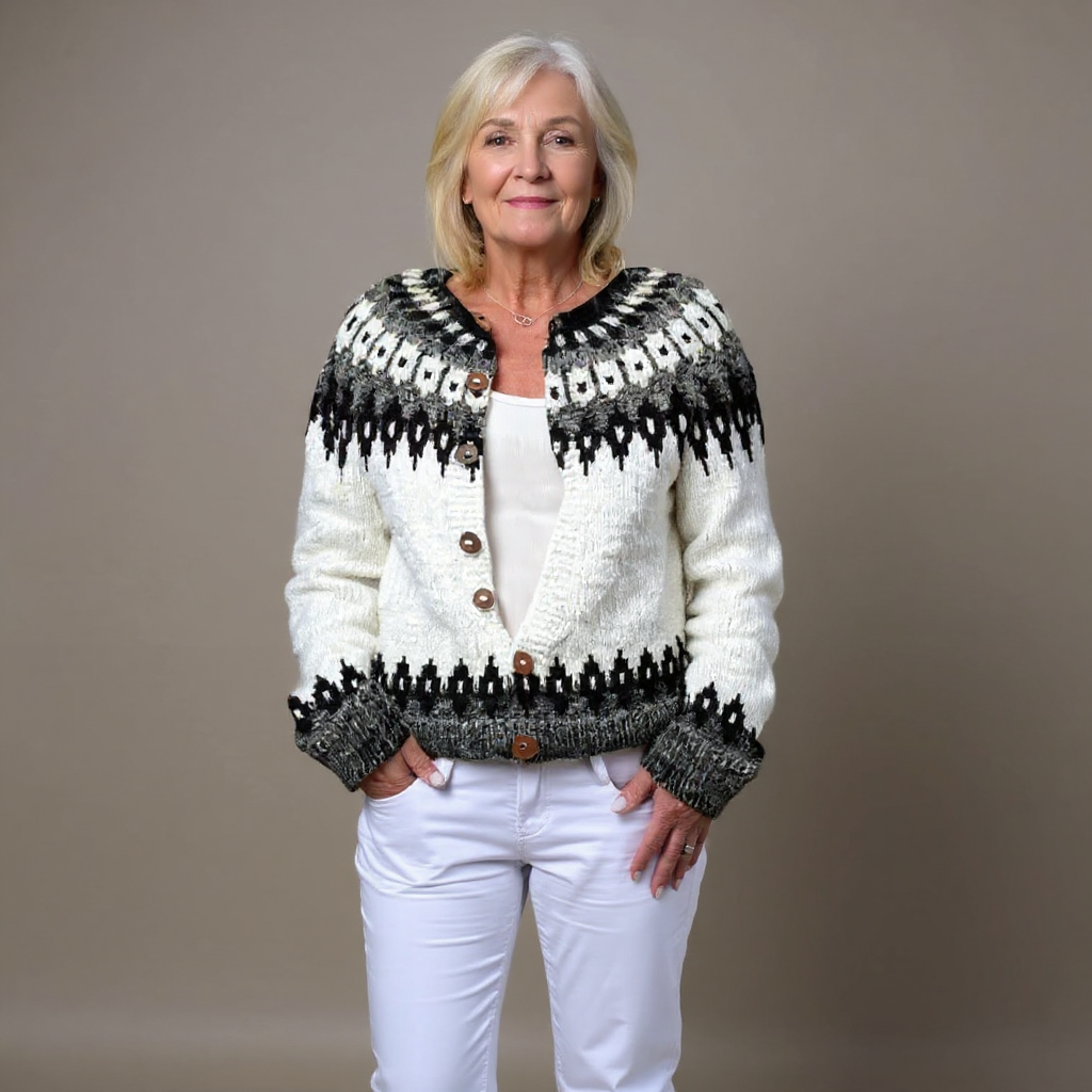 Alexa | vintage icelandic cardigan