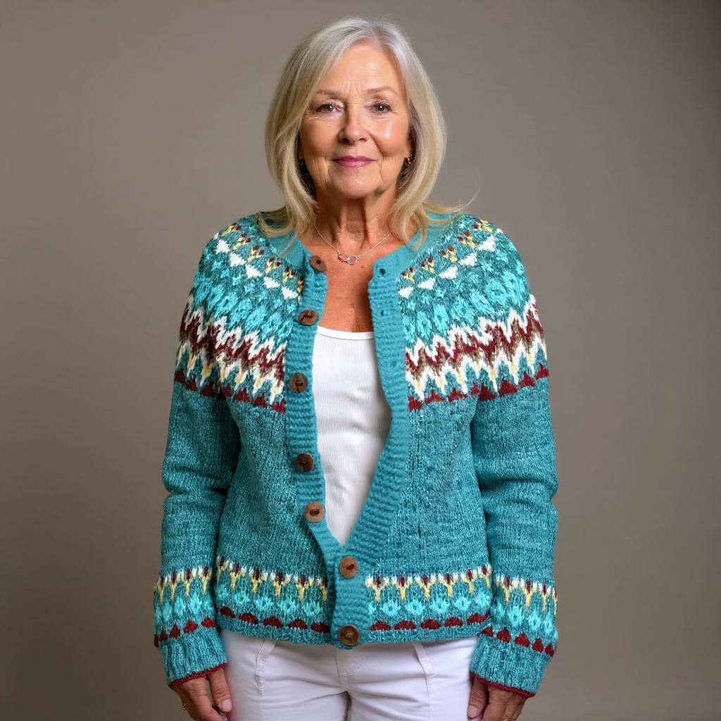 Serenity | vintage icelandic cardigan