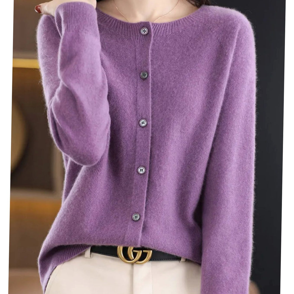 Eleanor | Classic Button Cardigan