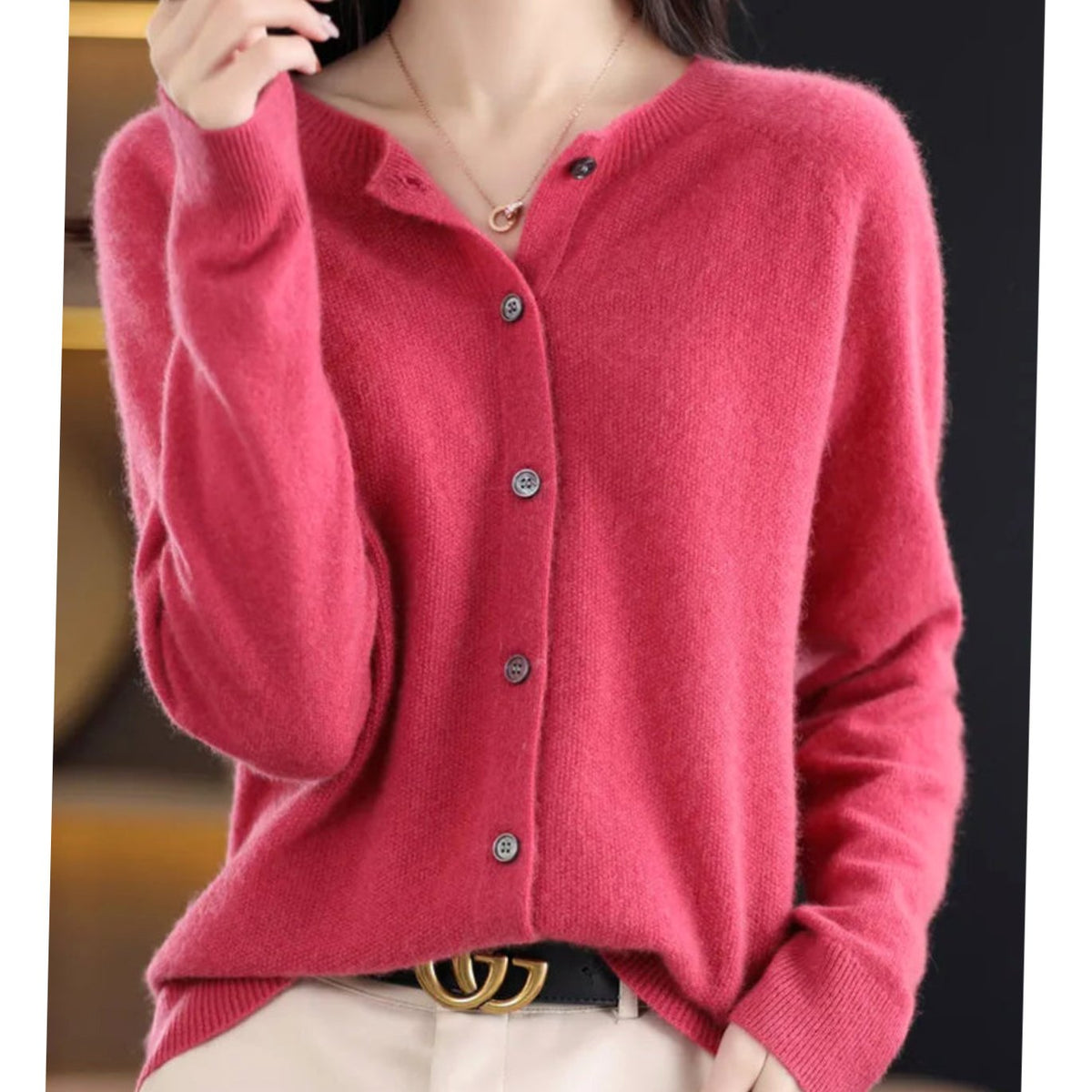 Eleanor | Classic Button Cardigan