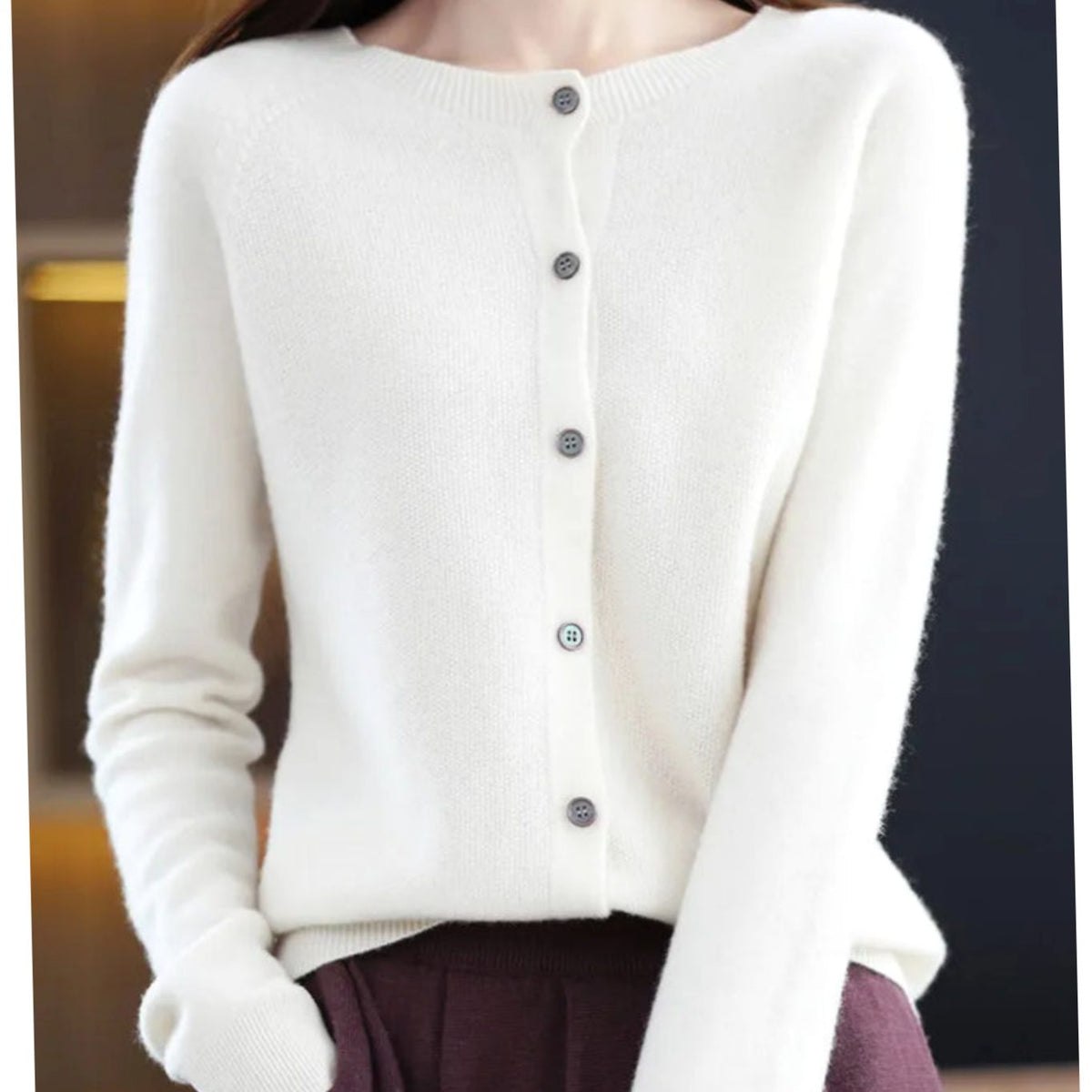 Eleanor | Classic Button Cardigan