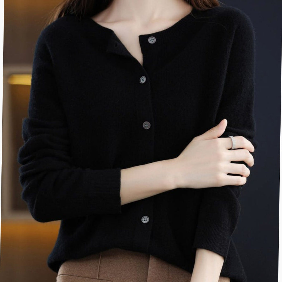 Eleanor | Classic Button Cardigan