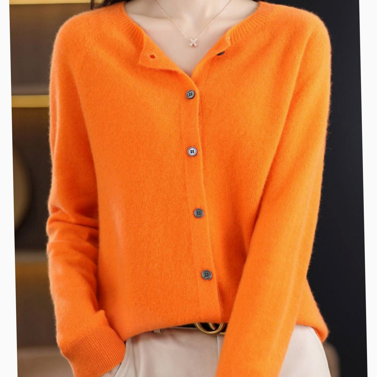 Eleanor | Classic Button Cardigan