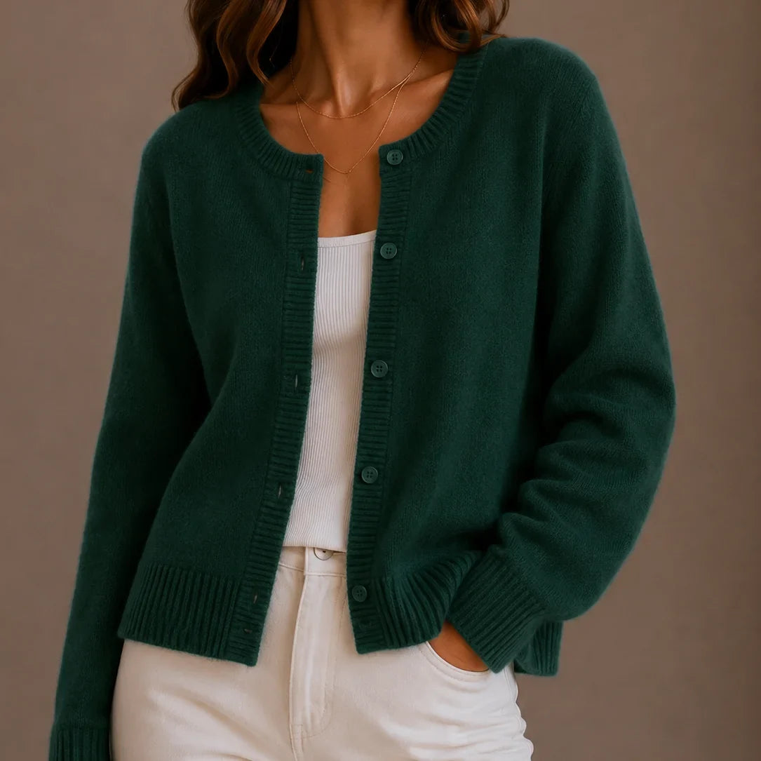 Winifred Classic Button Cardigan