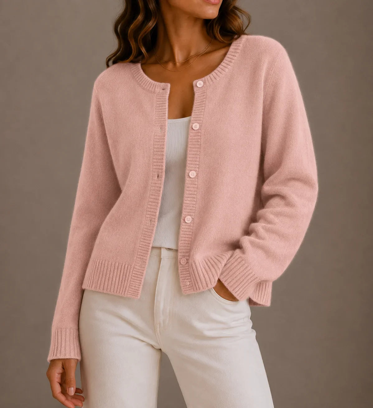 Winifred Classic Button Cardigan